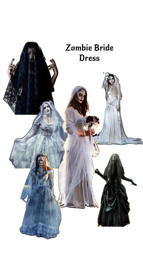 Zombie Bride, Bride Dress, Zombie, Halloween