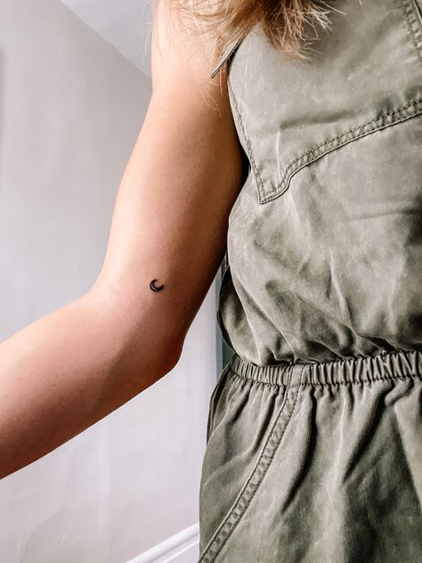 Women’s Tattoo Elbow, Front Elbow Tattoo, Moon Tattoo For Women, Inside Elbow Tattoos For Women, Inside Elbow Tattoo, Inner Elbow Tattoo, Inner Elbow Tattoos, Elbow Tattoo, Elbow Tattoos