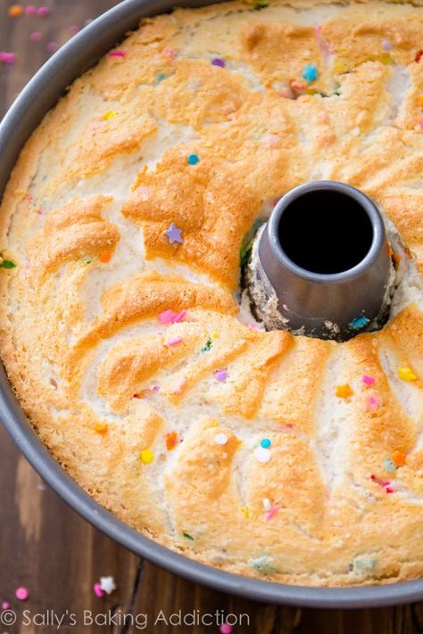 Donut Ideas, Cake Flour Substitute, Huge Party, Sallys Baking, Almond Pound Cakes, Baked Cakes, Cake Light, Sprinkles Recipe, Sally's Baking