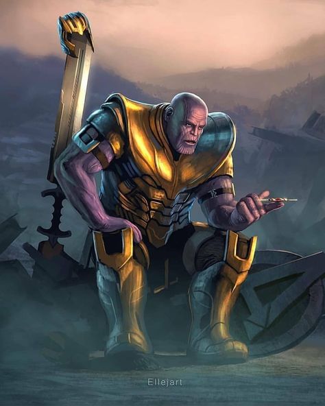 Thanos Fanart, Marvel Thanos, Thanos Marvel, Marvel Villains, Avengers Wallpaper, Marvel Comics Art, Marvel Heroes, Marvel And Dc, Marvel Studios