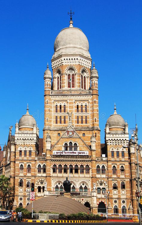 Municipal Corporation Building of Mumbai, India. The Municipal Corporation Build , #Affiliate, #Mumbai, #India, #Building, #Municipal, #Corporation #ad Famous Architecture Buildings, Corporation Building, South Mumbai, Famous Architecture, Mumbai Maharashtra, Mumbai India, Quilling Designs, Vector Stock, Historic Buildings