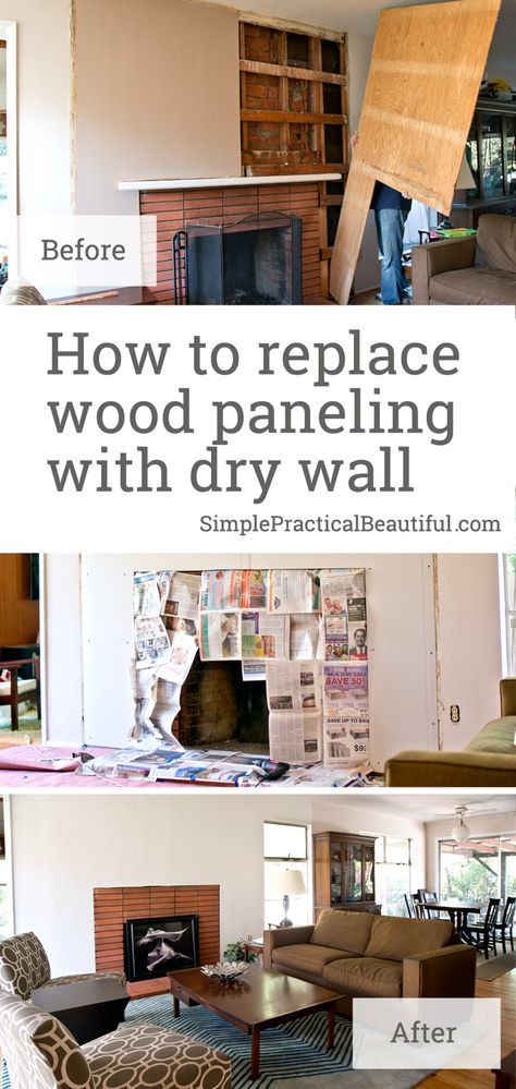 Diy Wood Wall Paneling, Beadboard Wainscoting, Diy Wood Wall, Creative Home Decor Ideas, Dry Wall, Home Improvement Diy, Home On A Budget, Dollar Tree Diy Crafts, Diy Holz