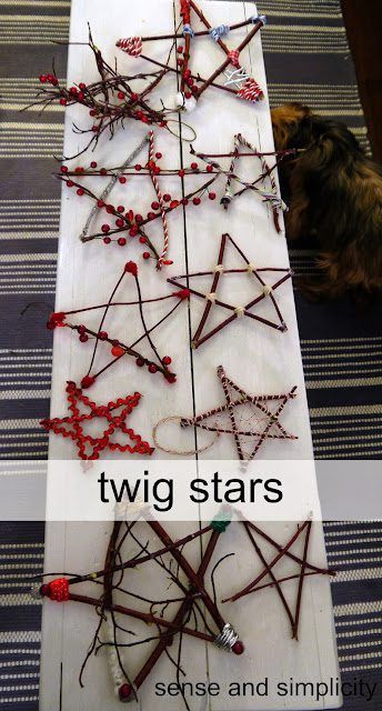 32 Adorable Winter Crafts for Kids That We Want To Try Right Now Christmas Craft Party, Twig Stars, Christmas Party Crafts, Christmas Tree Decorations Diy, Noel Christmas, Diy Christmas Tree, Christmas Crafts For Kids, Winter Crafts, Homemade Christmas