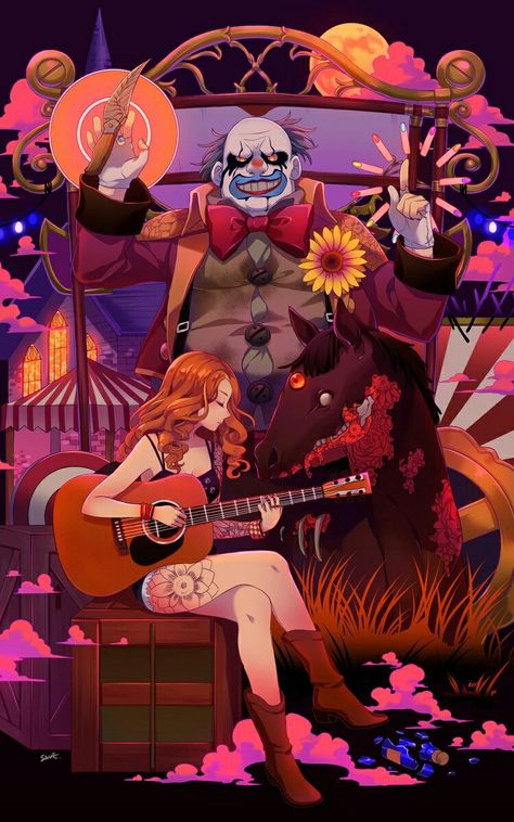 Kate Denson, Dead By Daylight, Funny Horror, Horror Icons, The Clown, Horror Characters, Character Wallpaper, Video Game Art, Horror Game