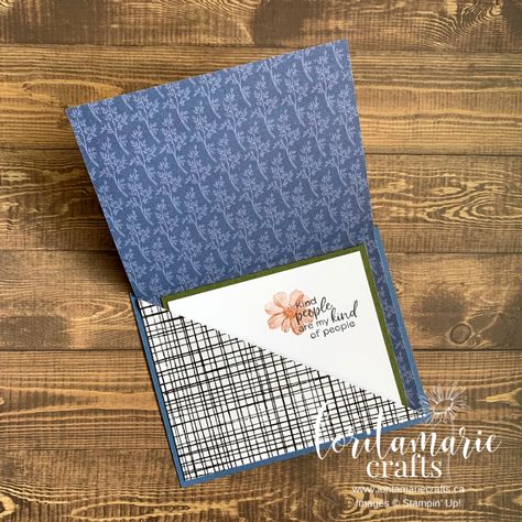 Thankful For Friends, Handmade Card Making, Masculine Birthday Cards, Gift Box Template, Pocket Card, Fold Cards, Designer Series Paper, Fancy Fold Cards, Card Tutorial