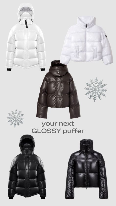 #puffer #winter #coat #jacket #superpuff #aritzia #glossy Superpuff Aritzia, Super Puff, Winter Coat, Puffer