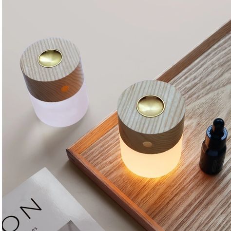 Promotional Products Marketing, Japandi Style, Novelty Lighting, Bedside Lighting, Aromatherapy Diffusers, Aroma Diffuser, Night Lamps, Design Minimalista, Bedside Lamp