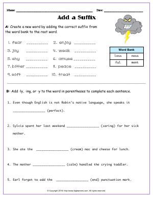 Suffixes Worksheets Grade 5, Prefixes And Suffixes Worksheets Grade 4, Adult Worksheets, Suffix Activities, Prefix Worksheet, Suffixes Worksheets, Reading Foundational Skills, Verbo To Be, Abstract Nouns