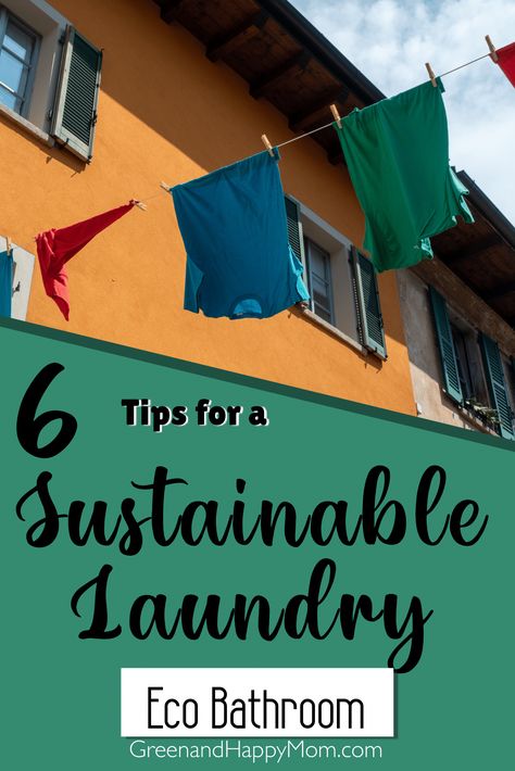 Most of use don’t really enjoy doing laundry but it is a great place to make our lives more sustainable. This blog post shares 6 zero waste laundry tips to create an eco friendly bathroom. Zero Waste Laundry, Eco Friendly Bathroom, Laundry Detergent Brands, Sustainable Laundry, Eco Bathroom, Eco Friendly Laundry Detergent, Bulk Store, Detergent Brands, Eco Friendly Laundry