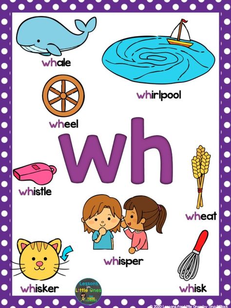 Wh Digraph Worksheets, Digraphs Worksheets, Digraphs Activities, Digraph Words, Phonics Blends, Pocket Chart Activities, Phonics Rules, English Phonics, Teaching The Alphabet