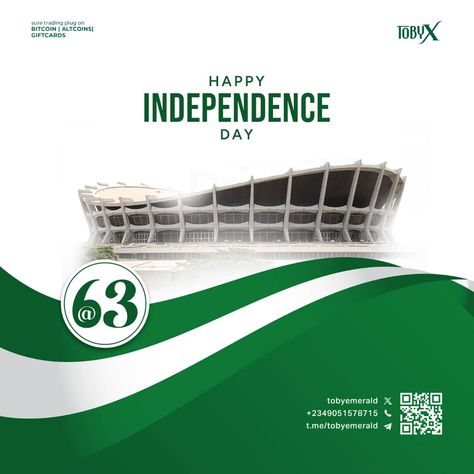 Happy independence Day, Nigeria! Independence Day Flyer Design, Nigerian Independence Day, Flier Designs, Independence Day Flyer, Happy Independence Day Nigeria, Nigeria Independence Day, Nigerian Independence, Nigeria Independence, Happy Weekend Quotes