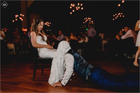 Mountain Creek wedding reception, garter toss Wedding Garter Toss, Picture Booth, Country Wedding Pictures, Garter Toss, Creek Wedding, Something Blue Bridal, Reception Photos, Photographer Pictures, Wedding Picture Poses