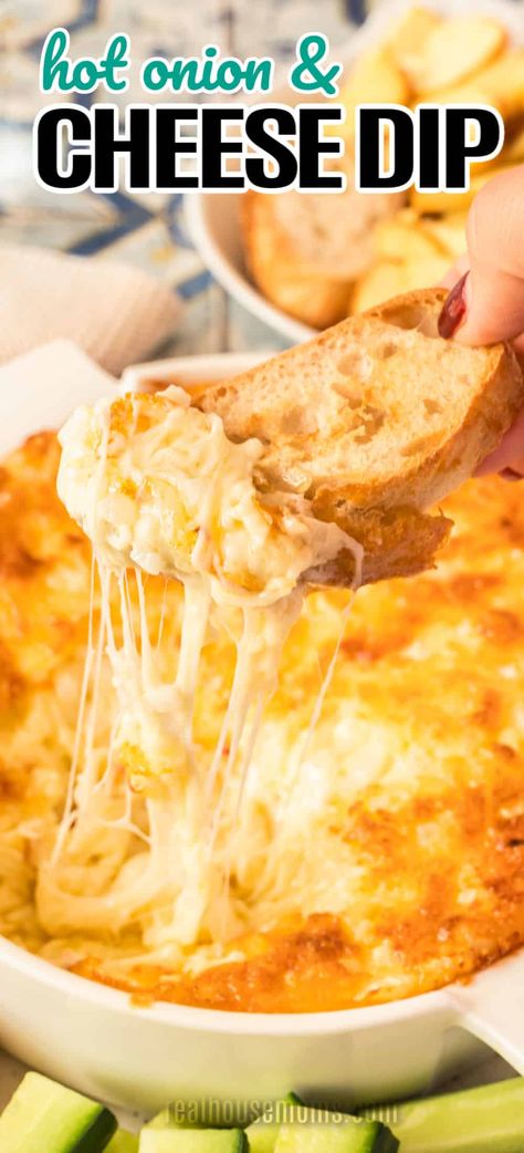 Hot Onion Dip Crock Pot, Four Onion Dip, Hot Onion Cheese Dip, Hot French Onion Dip, Hot Cheese Dip Recipes Appetizers, Tennessee Onion Dip, Hot Dips Crockpot, Dips Without Cream Cheese, Onion Appetizer Recipes