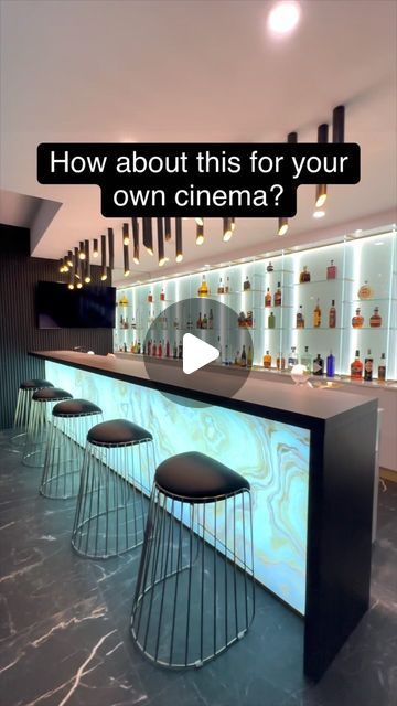 WayUp Media on Instagram: "Basement bar and home theater 😎 Stone & Tile: @lasvegasstone #luxurylifestyle #luxuryhomes #entertainment #basement #interior" Basement Bar, Media Room, Home Theater, Stone Tiles, Basement, Luxury Lifestyle, Luxury Homes, Media, Bar