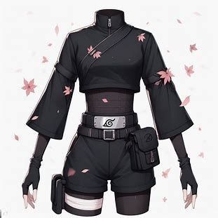 Hero Suit Ideas, Naruto Outfits Female Design, Naruto Oc Outfit, Lavender And Blonde Hair, Ninja Clothes, Naruto Outfits, Naruto Style, Kunoichi Outfit, Naruto Clothing