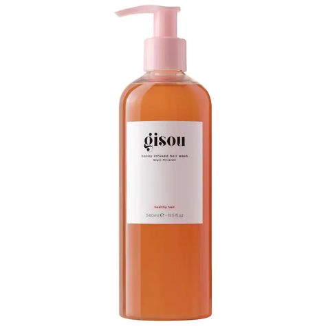 Honey Infused Hair Wash Shampoo - Gisou | Sephora Negin Mirsalehi, Sephora Skin Care, Hair Massage, Hair Wash, Hair Cleanse, Nourishing Shampoo, Top Makeup Products, Hair Essentials, Frizz Control