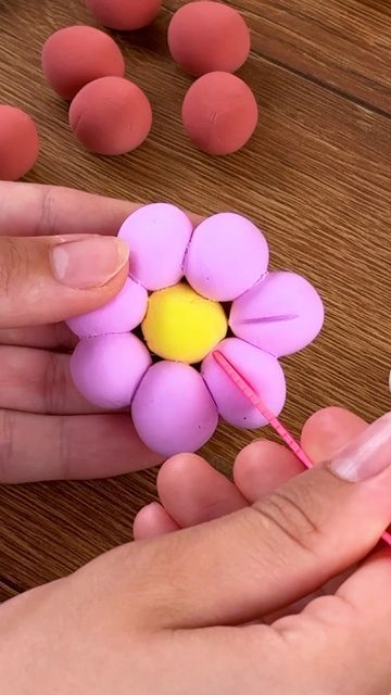 Clay Flower Mirror, Metdaan Makeup, Text Analysis, Clay Classes, Natural Language Processing, Clay Crafts For Kids, Flower Mirror, Clay Flower, Clay Flowers