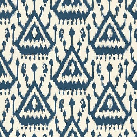 Ikat pattern fabric