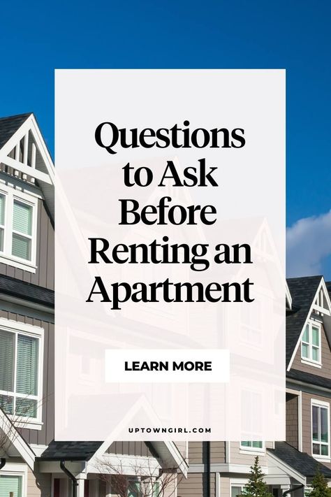 New Apartment Post Ideas, Things To Ask When Renting An Apartment, What To Ask When Renting An Apartment, First Apartment Questions To Ask, Apartment Tour Questions, Questions To Ask When Touring Apartment, Questions To Ask When Renting Apartments, Sharing An Apartment With Friends, Questions To Ask Apartment Hunting