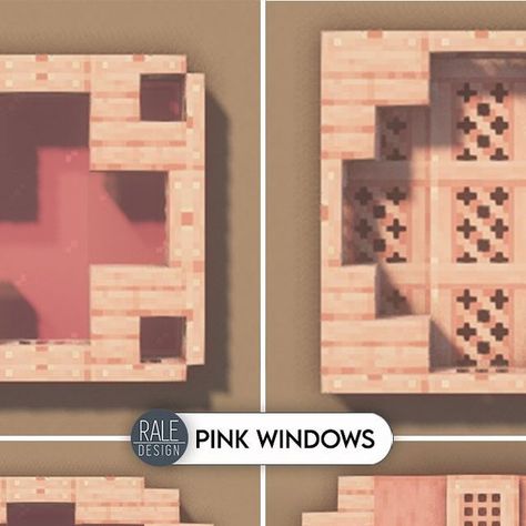 Rale | Design on Instagram: "Cherry Windows 🌸 ⬇️ Download my Builds on Patreon (bio)———————————————— 🎮 Minecraft Java 1.20. ➡️ Built on bakery.dedimc.io 🔄 Share with your Friends! ———————————————— ➕ Follow For Daily Designs 🏷️- #minecraft #minecraftpe #minecraftbuilds #minecraftdesign #minecraftpc #minecrafter #minecrafters #minecraftbuild #minecraftpocketedition #minecraftuniverse #minecraftsurvival #minecrafthouse #minecrafthouses" Cherry Wood Library Minecraft, Glass Floor Minecraft, Cherry Blossom Wall Design Minecraft, Cherry Wall Minecraft, Window Designs Minecraft, Window Ideas Minecraft, Window Design Minecraft, Cherry Wood Minecraft Builds, Minecraft Window Ideas