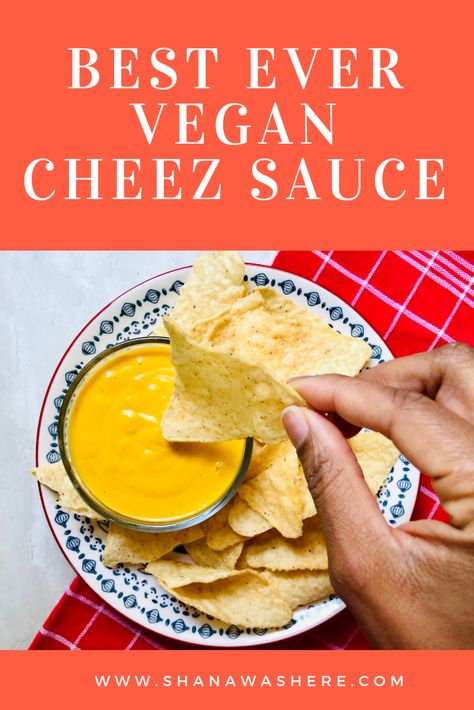 Super Easy Vegan Nacho Cheese Sauce Vegan Cheddar Cheese Sauce, Vegan Nacho Cheese Sauce, National Nacho Day, Vegan Nacho Cheese, Best Vegan Cheese, Vegan Nachos Cheese, Atlanta Food, Vegan Nachos, Tasty Tuesday