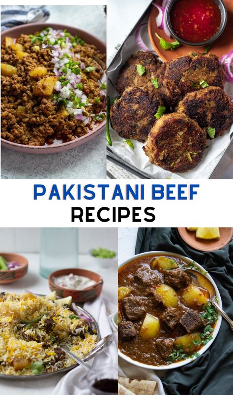 Beef Pakistani Recipes, Pakistani Cuisine Recipes, Pakistani Lunch, Lunch Potluck Ideas, Muslim Food, Recipes Pakistani, Beef Biryani, Pakistani Cuisine, Pakistan Food