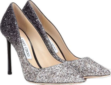 Jimmy Choo Romy, Sparkly Shoes, Glitter Pumps, Classic Pumps, Shoes Pumps, Jimmy Choo Shoes, Heel Pumps, High Heel Pumps, Leather Pumps