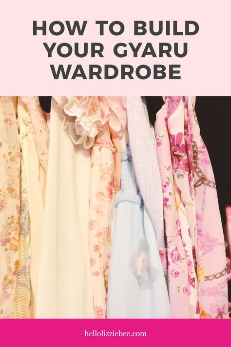 Advice on How to Build Your Gyaru Wardrobe - Hello Lizzie Bee Where To Buy Gyaru Clothes, Manba Gyaru Outfits, Gyaru Wardrobe, Bulk Shopping, Multiple Outfits, Gyaru Fashion, Normal Clothes, What Inspires You, Just Kidding