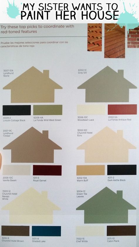 Terra Cotta Roof Exterior Paint, Trending House Colors Exterior Modern, External Paint Colors Home Exteriors, Orange Roof House Colors, Red Roof House Colors Colour Schemes, External House Paint Colors, Terracotta Roof House Exterior Colors, Exterior Home Renovation, Exterior Color Combinations