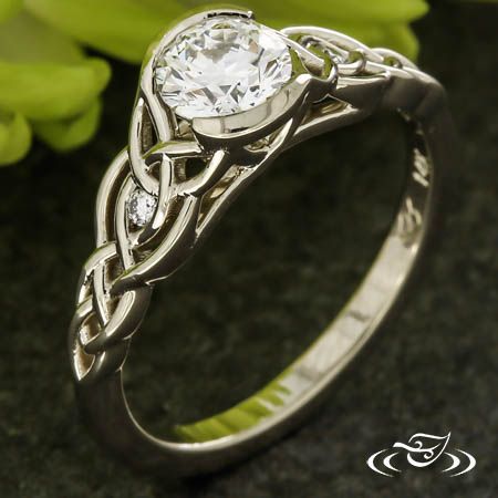 Unusual Wedding Bands, Daisy Engagement Ring, Trinity Knot Ring, Princess Diamond Engagement Rings, Green Lake Jewelry, Unusual Wedding, Jewelry Gallery, Engagement Rings Twisted, Antique Engagement Rings Vintage