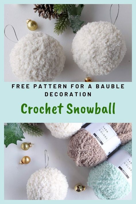 Pattern For Crochet, Crochet Ball, Crochet Xmas, Design Crochet, Crochet Ornaments, Holiday Crochet, Crochet Decoration, Crochet Christmas Ornaments, Christmas Crochet Patterns