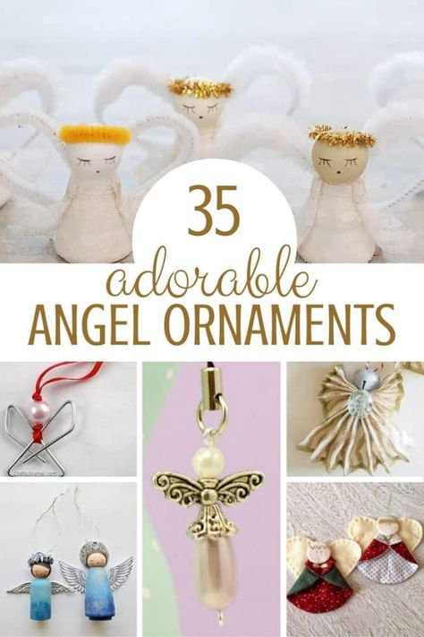 Angel Ornaments Diy Easy, Angel Ornaments For Kids, Angel Ornaments Diy, Diy Christmas Angel Ornaments, Diy Angel Ornaments, Ornaments Diy Kids, Kids Holidays, Christmas Angel Crafts, Ornaments For Kids