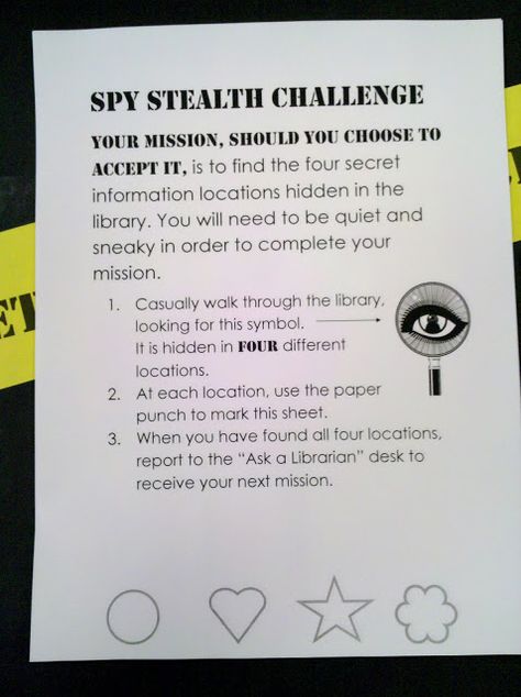 Future Librarian Superhero: Spy Week Day One Spy Activities, Spy Unit Study, Spy Camp Activities For Kids, Secret Agent Activities For Kids, Secret Agent Classroom Transformation, Secret Agent Games, Spy Training, Passive Programming Library, Secret Agent Party