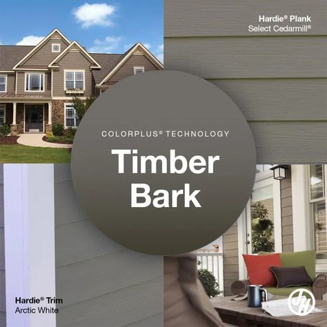 7 Popular Color Trends for Your New Hardie Siding Hardy Siding Exterior, James Hardie Timber Bark Siding, Hardie Board Siding Colors, James Hardie Siding Colors, Hardie Board Siding, Siding Choices, Hardy Plank Siding, Exterior Color Combinations, Siding Styles