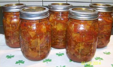 Canning Homemade!: Unstuffed Cabbage Rolls Canning Cabbage, Canning Soup Recipes, Unstuffed Cabbage Soup, Unstuffed Cabbage Rolls, Food Canning, Pressure Canning Recipes, Stuffed Cabbage Rolls, Beef Cabbage, Food Preserving