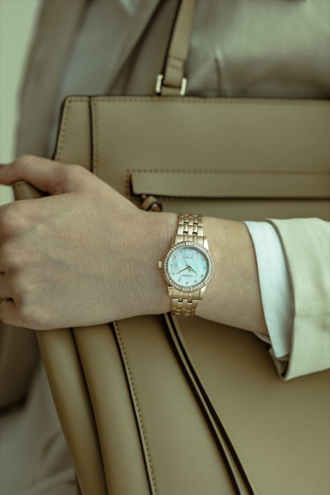 For an elegant accessory to complement every outfit, this striking model EM0773-54D is the perfect choice. Crafted with crystals and a Rose Gold plated case and bracelet. The bezel and the mother-of-pearl dial feature additional crystals rounding out the look. The watch is an ideal choice for those looking to transition from day to evening looks without missing a beat. Powered by Eco-drive, never needs a battery, only a light source. Citizen Eco Drive Watch Women, Rose Gold Watch Outfit, Citizen Watch Women, Citizen Watches, Eco Drive Watches, Citizen Eco, Citizen Watch, Watch For Women, Watch Women