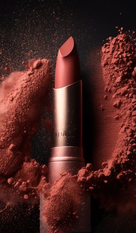 Lipstick Still Life Photography, Make Up Products Pictures, Lipstick Product Shoot, Liquid Lipstick Photography, Ugc Makeup, Lipstick Advertisement, Photography Cosmetics, Cosmetics Illustration, Lipstick Pictures