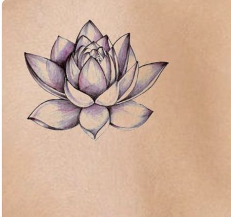 Lotus Tattoo Realistic, Lotus Flower Shoulder Tattoo, Realistic Lotus Flower Tattoo, Wildflowers Tattoo, Lotusblume Tattoo, Lotus Flower Tattoo Design, Yoga Tattoos, Lotus Tattoo Design, Polynesian Tattoos