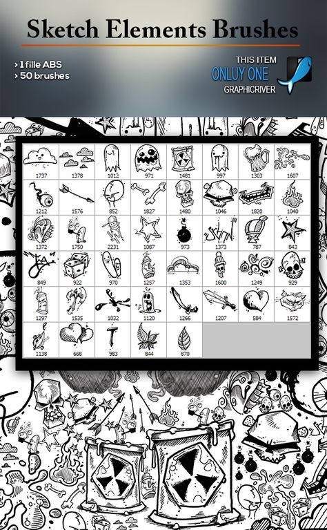 50 Sketch  Brushes Element Graffiti Add Ons, Photoshop Artwork, Cartoon Eyes, Makeup Eyes, Art Courses, Photoshop Brushes, Digital Artists, Social Media Icons, Add Ons