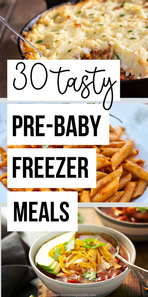 Wondering what you've forgotten on your pregnancy to-do list? Don't forget pre-baby freezer meal prep. Filling your freezer with tasty, healthy meals to eat postpartum is a major way to make life easier for yourself after baby arrives. Before Baby Meal Prep, Freezable Pasta Meals, Postpartum Prep Meals, Post Party Meal Prep, Baby Prep Freezer Meals, Pregnancy Freezer Meal Prep, Meals To Prep Before Baby, Food Prep For Postpartum, Meal Prep For After Baby Is Born