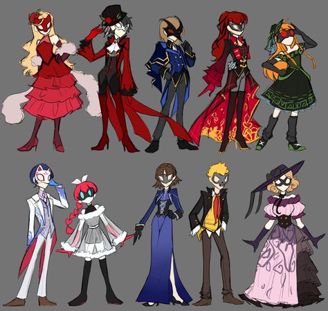 Personas Design, Random Idea, Masquerade Outfit, Persona Five, Persona 5 Anime, Persona 5 Joker, Shin Megami Tensei Persona, Shin Megami Tensei, Persona 4