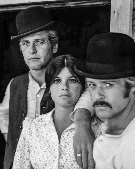 Paul Newman on Instagram: “Paul Newman, Katharine Ross and Robert Redford during the filming of Butch Cassidy and the Sundance Kid in 1968. 📷: Douglas Kirkland” Douglas Kirkland, Paul Newman Robert Redford, Top 100 Films, Katherine Ross, Paul Newman Joanne Woodward, Katharine Ross, Hopalong Cassidy, Sundance Kid, Vintage Hollywood Glamour