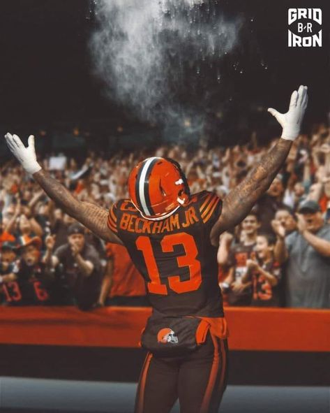 T.U.F. Thank U, Football!🙏🏟🏈 | 150+ all purpose and is not the feature Odell Beckham Jr Wallpapers, Kobe Bryant Michael Jordan, Nfl Football Art, Legends Football, Browns Football, Nfl Photos, Odell Beckham, Nfl Playoffs, Bleacher Report