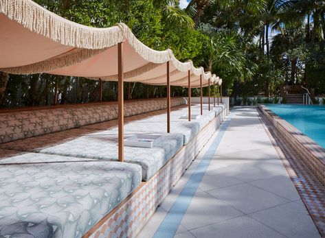 Soho Beach House, Miami — Christie Ward Design Soho House Miami, Soho Beach House Miami, Miami Pool, Soho Beach House, Hotel Concept, Cafe Terrace, Terrapin, Florida Hotels, House Beach