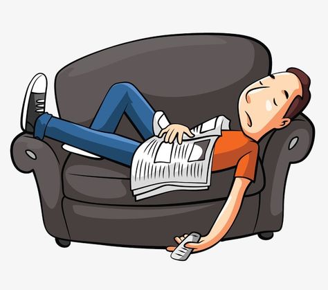 Birthday Cards Men, Friday Gif, Sofa Drawing, Lazy Man, Jesus Calms The Storm, Hulk Character, Drawing Arms, Man Clipart, Overcoming Procrastination