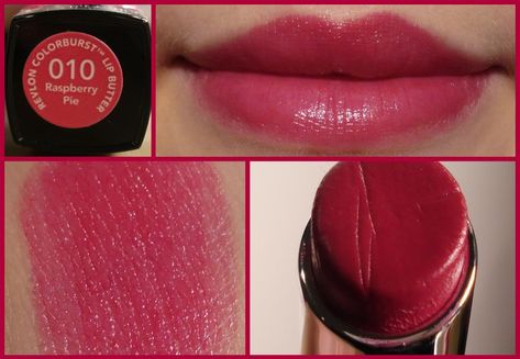 Revlon Raspberry Pie Lip Butter Raspberry Lip Color, Raspberry Lipstick, Revlon Lip Butter, Lipstick Colours, Raspberry Lips, Evening Eye Makeup, Revlon Lip, Perfect Lip Color, Revlon Colorburst