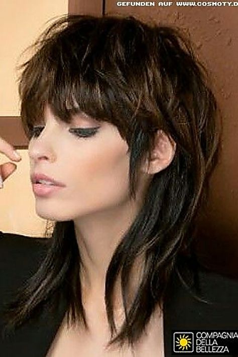 Mullet Human Wigs For Women - Snuggle up to Amazon.com - You will find everything you need there. Click to visit now! Strong Hairstyles, Ladies Hairstyles, Rocker Hair, Mullet Wig, Modern Bob, Edie Campbell, Mullet Haircut, Edgy Hair, Bob Hair