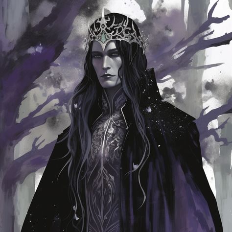 Dorven king concept art #Midjourney #AI Fairy King Art, Fey King, King Concept Art, Fae King, Fairy King, Dnd Campaign, King Book, Night King, Dark Fairy