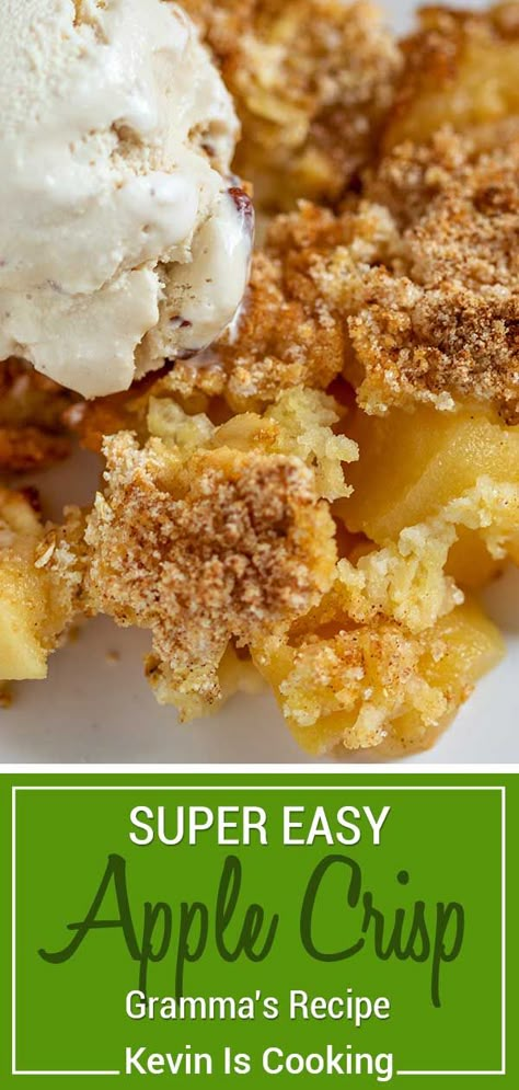 Granny Smith Apple Desserts Easy, Granny Smith Apple Recipes Desserts, Apple Crisp With Granny Smith Apples, Apple Crisp Granny Smith Apples, Apple Recipes Granny Smith, Dessert With Granny Smith Apples, Granny Smith Apple Crumble, Apple Crisp Sheet Pan, Granny Smith Apple Crisp Recipe