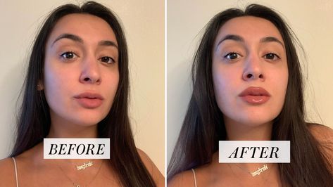 How to Overline Your Lips With Lip Liner — Expert Advice | Allure Lip Filler Shape Ideas, Overlined Lips, Shape Ideas, Huda Beauty Makeup, Lip Tutorial, Small Lips, Lip Filler, Kkw Beauty, Bottom Lip